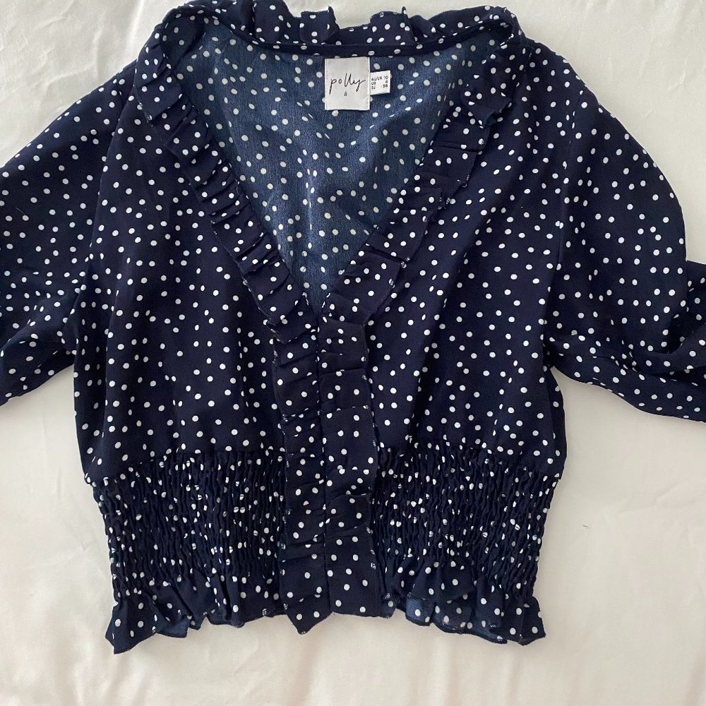 Princess Polly Polkadot Blouse